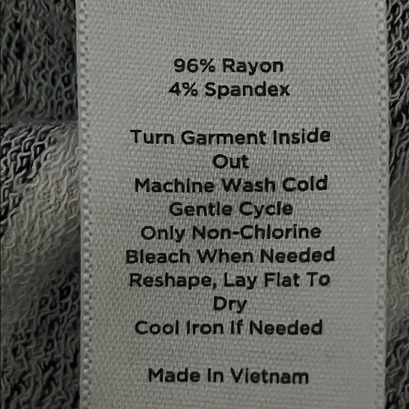 Talbots Black and Gray Heather Knitwear Knee Length Dress. Size medium EC - Picture 7 of 7